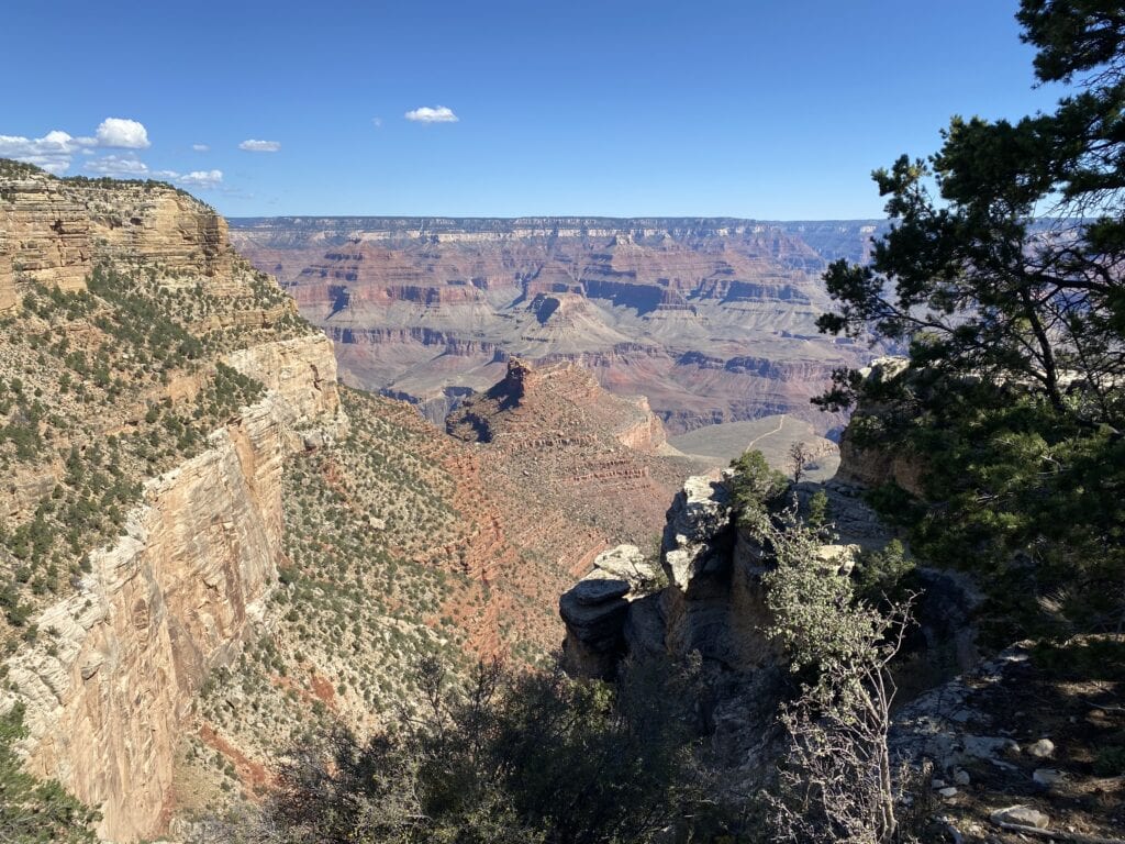 View from Mather Point on Las Vegas to the Grand Canyon Family Road Trip