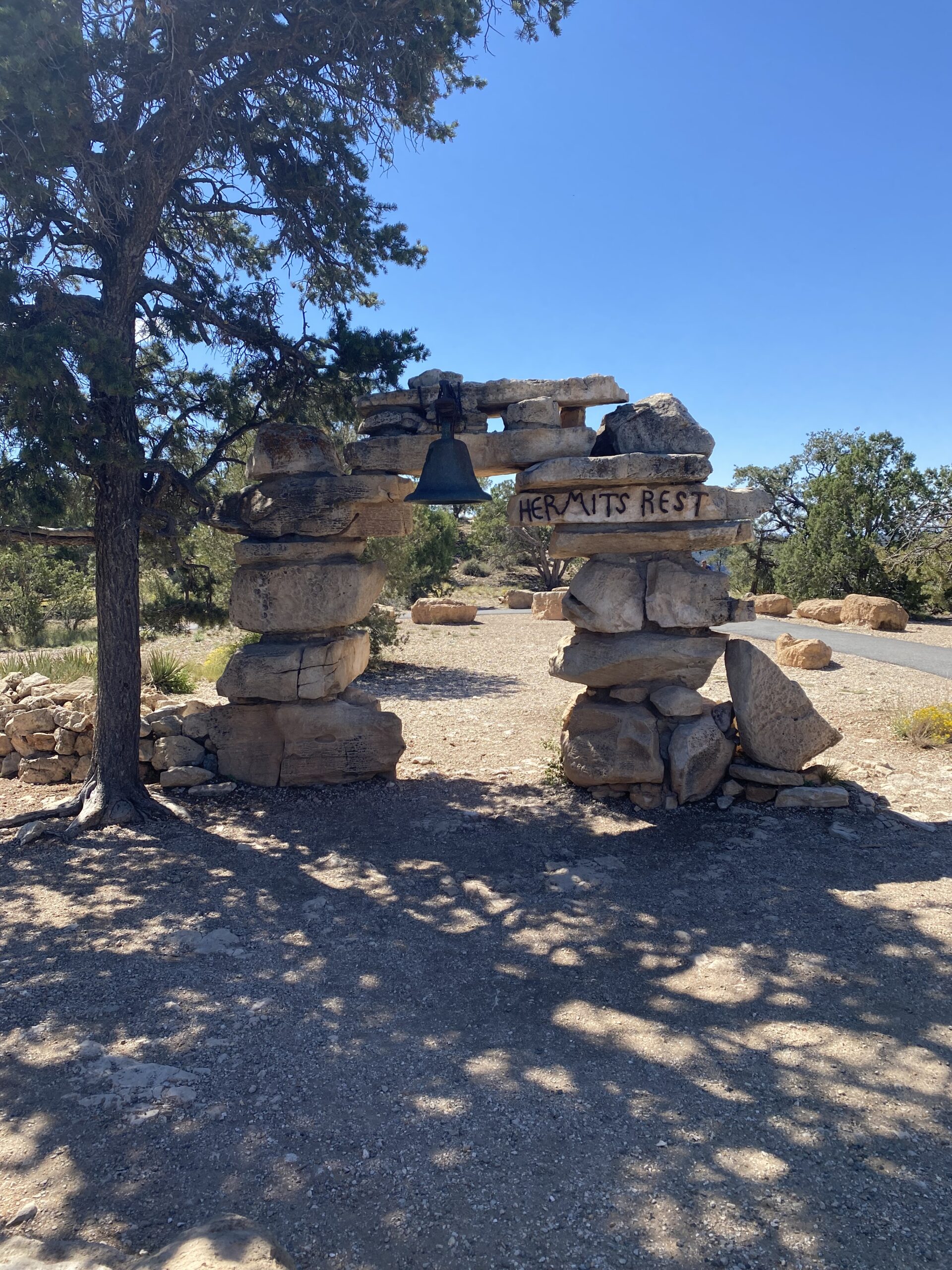 Hermits Rest on our Epic Family Road Trip: Las Vegas to the Grand Canyon