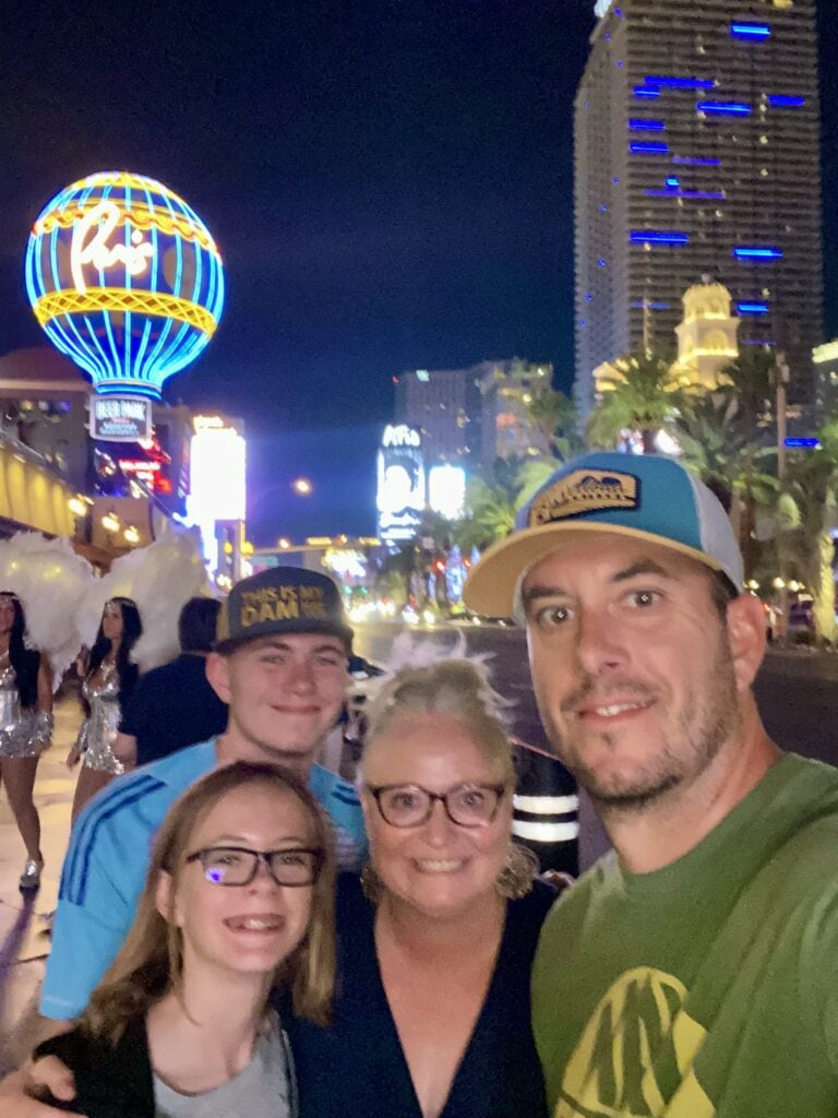 Paris on our Las Vegas Family Trip