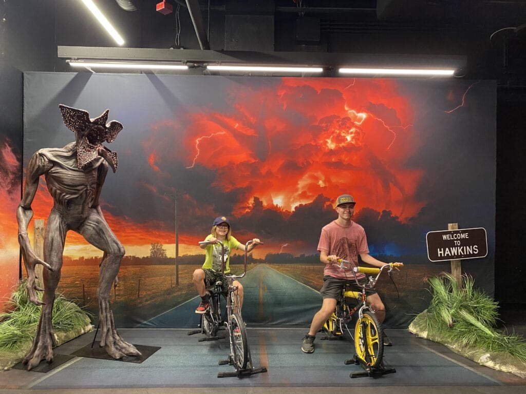 Demogorgon Stranger Things Las Vegas Family Trip