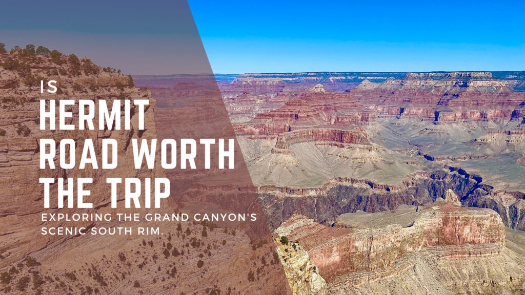 Is Hermit Road Worth It - expansive picture of a vista off Hermit Road